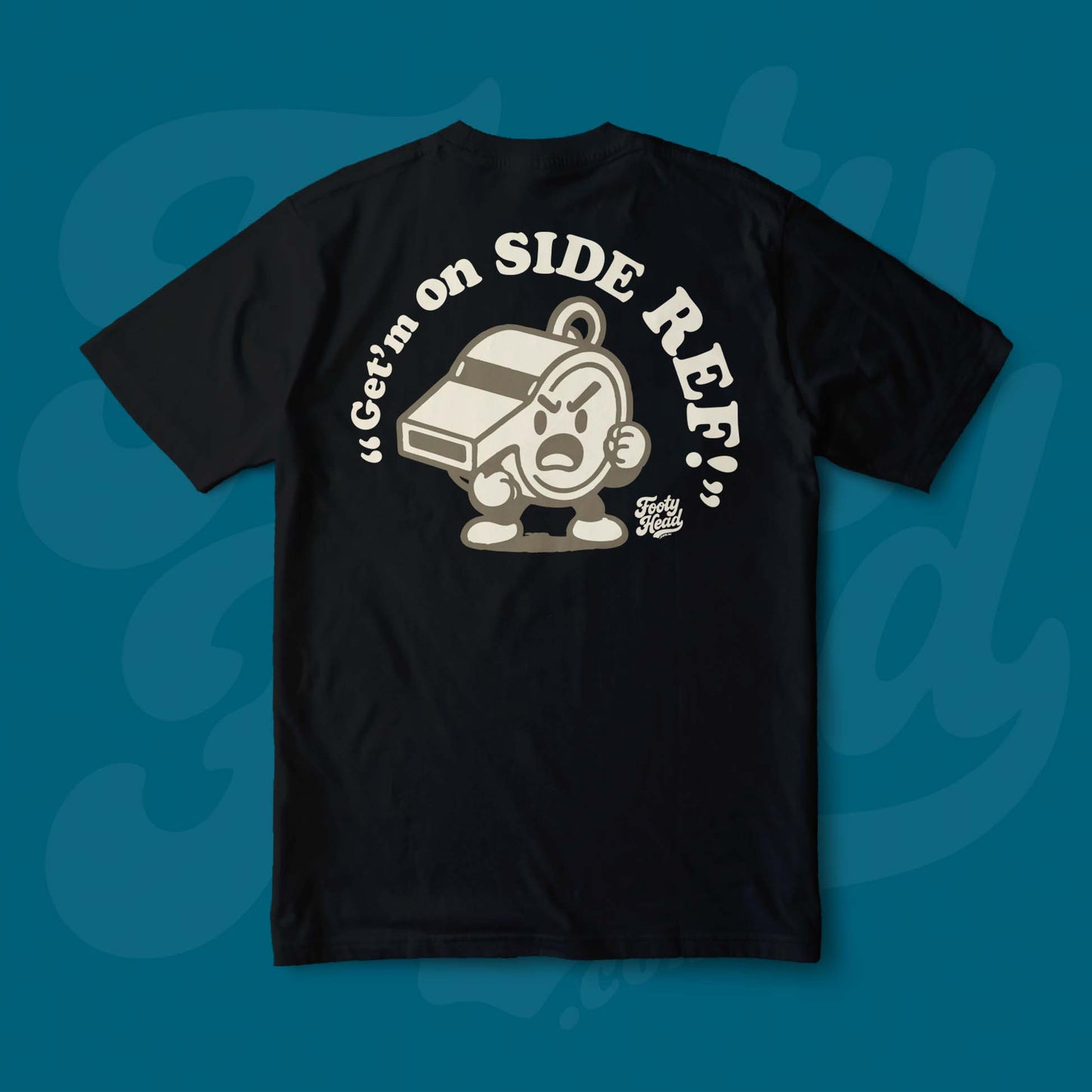 Get'm on side ref!