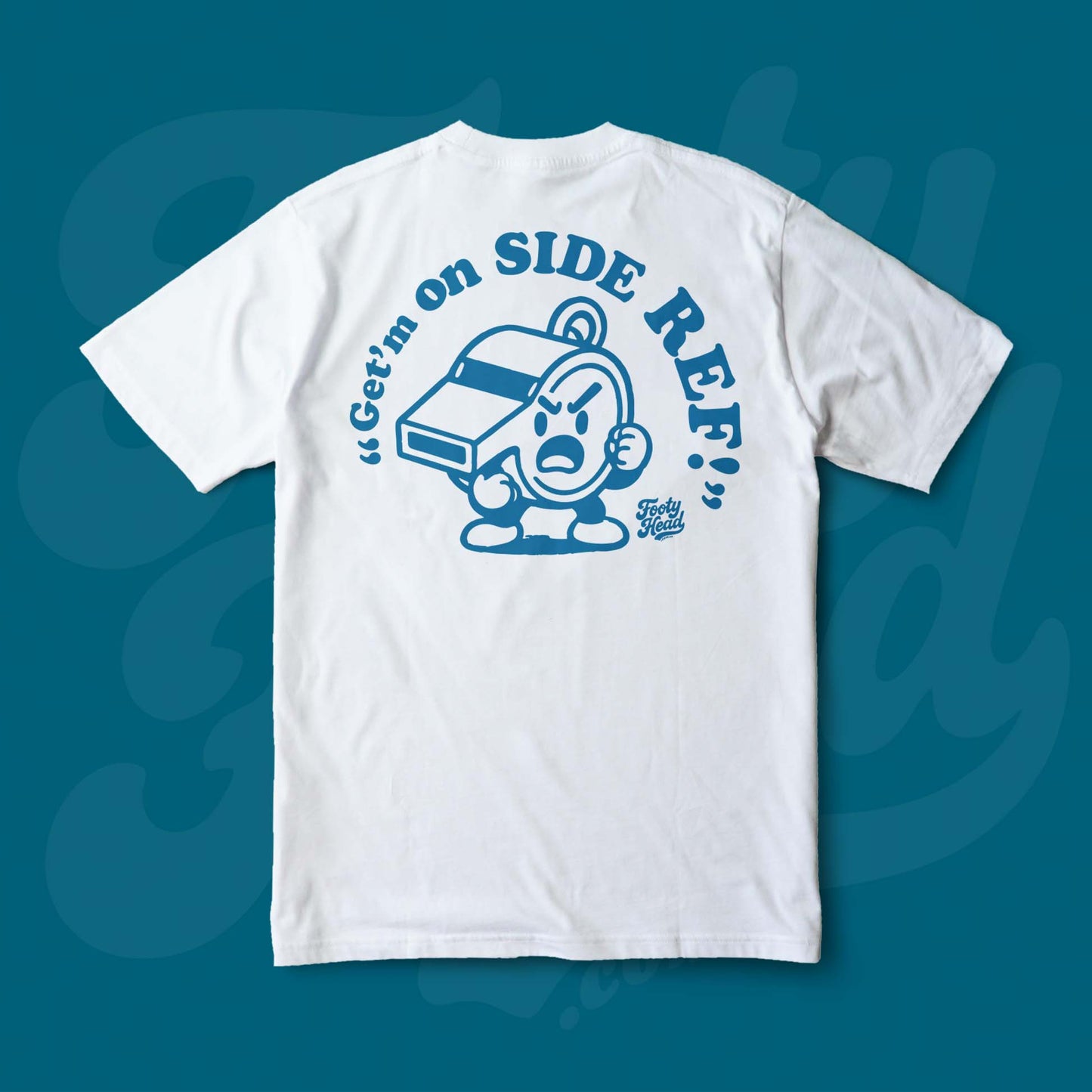 Get'm on side ref!