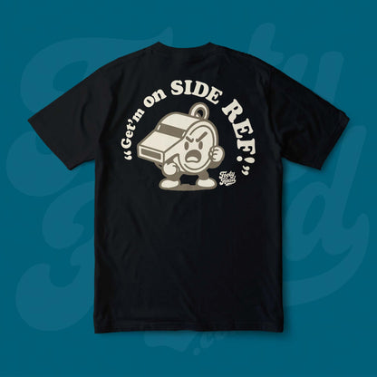 Get'm on side ref!